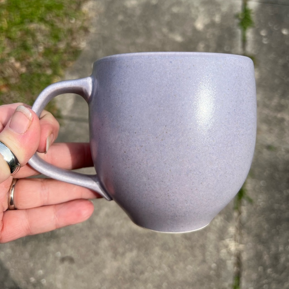 Pottery Barn Luna Mug In Bahama Blue 20 oz